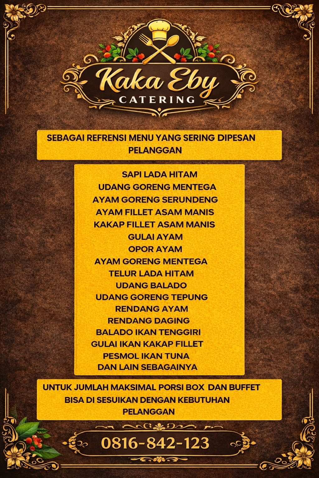 Daftar Menu